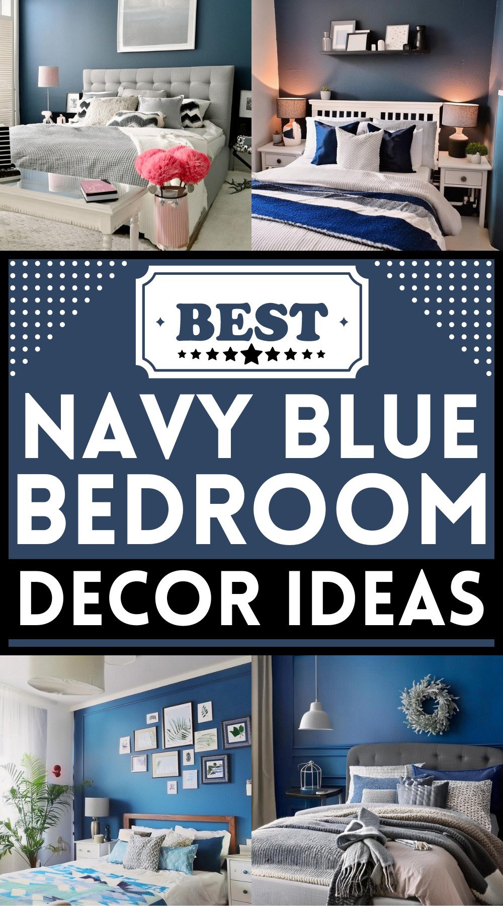 Best Navy Blue Bedroom Ideas 1