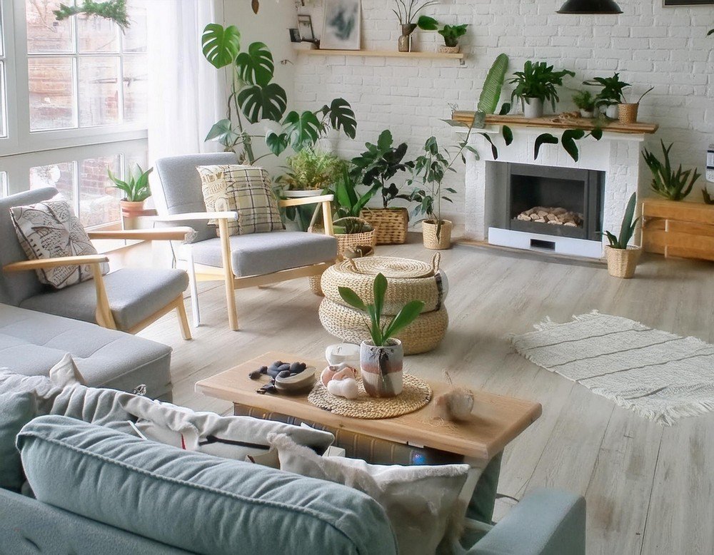 Modern Bohemian Living Room