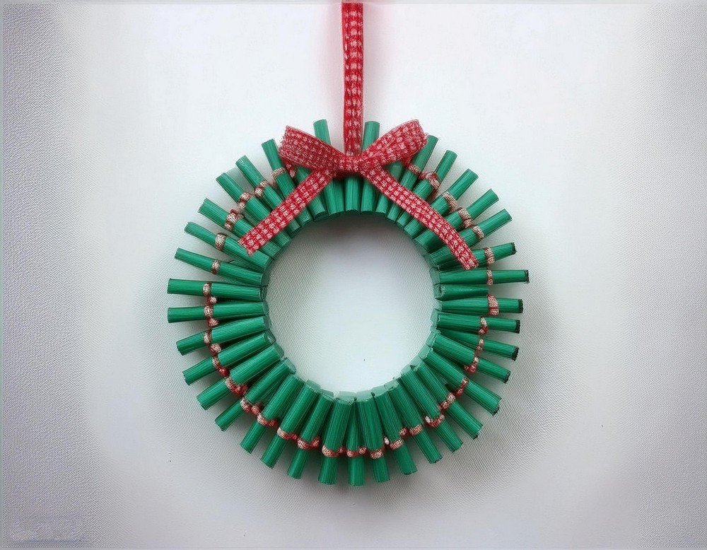 Achieve a Rustic Look with a Clothespin Christmas Wreath