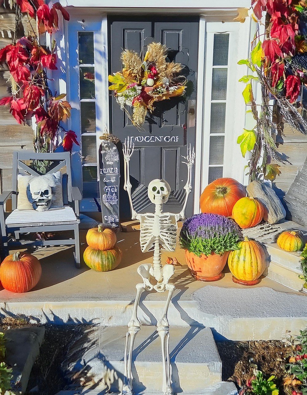 Add A Skeleton To The Porch