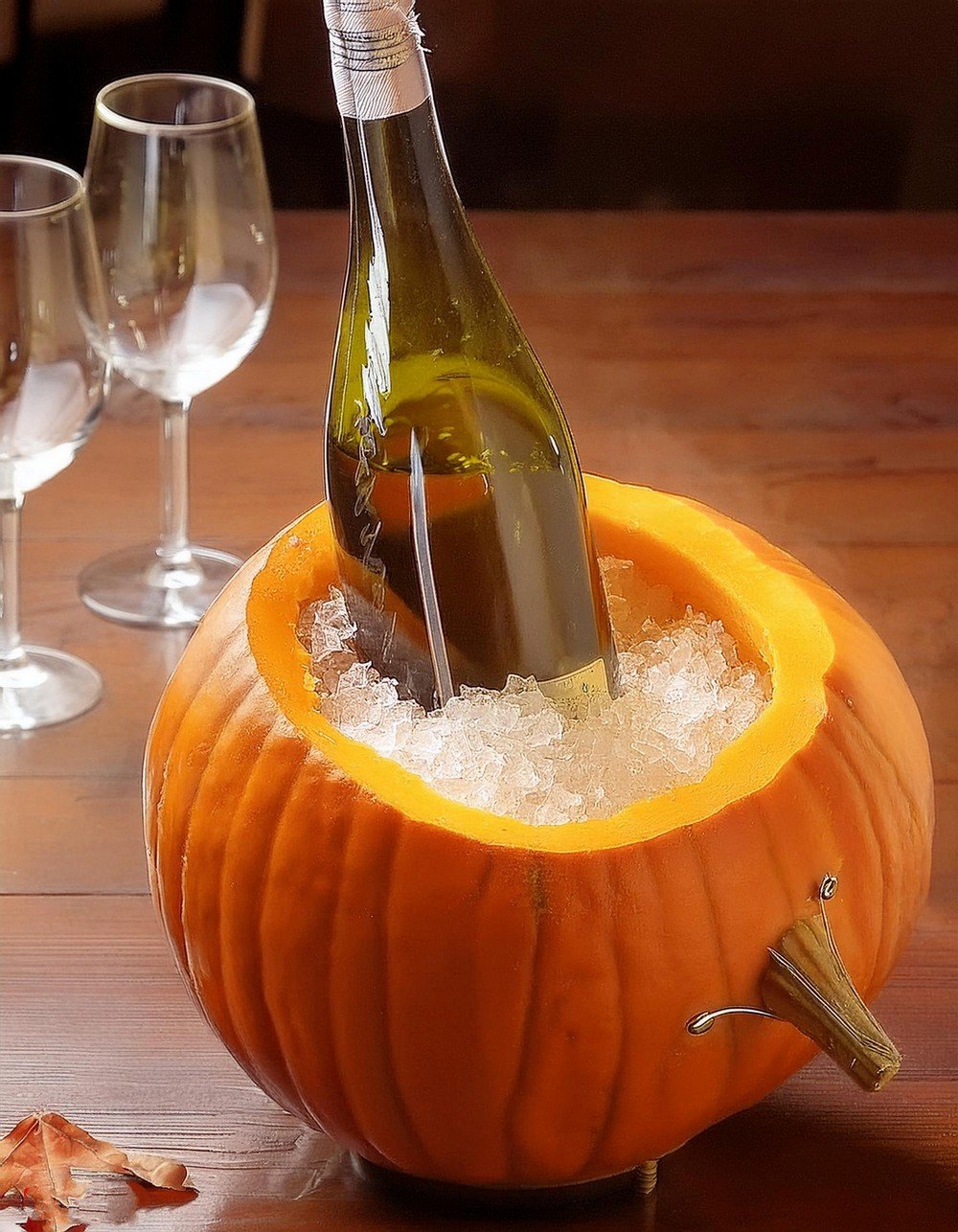 Add a Touch of Autumn to Your Home with Pumpkin Ice Bucket