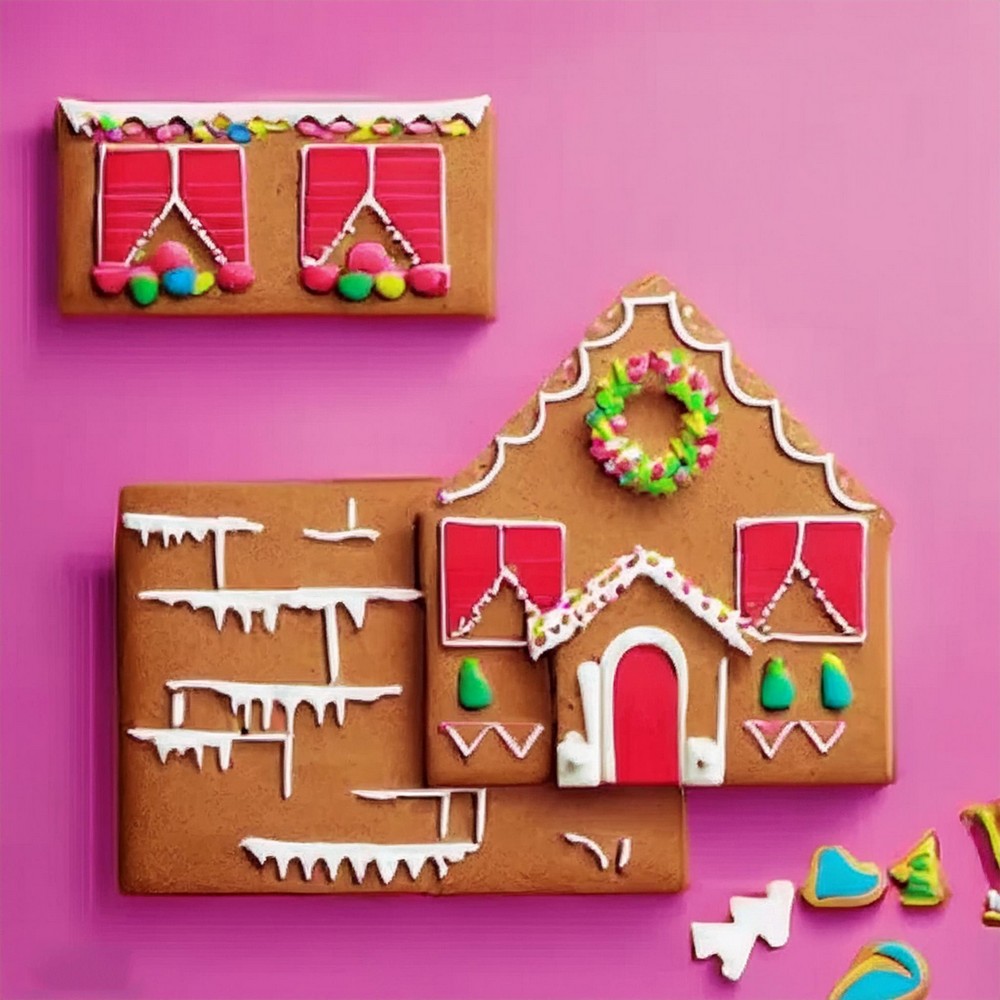 Assemble Your Gingerbread House with Frosty Glue
