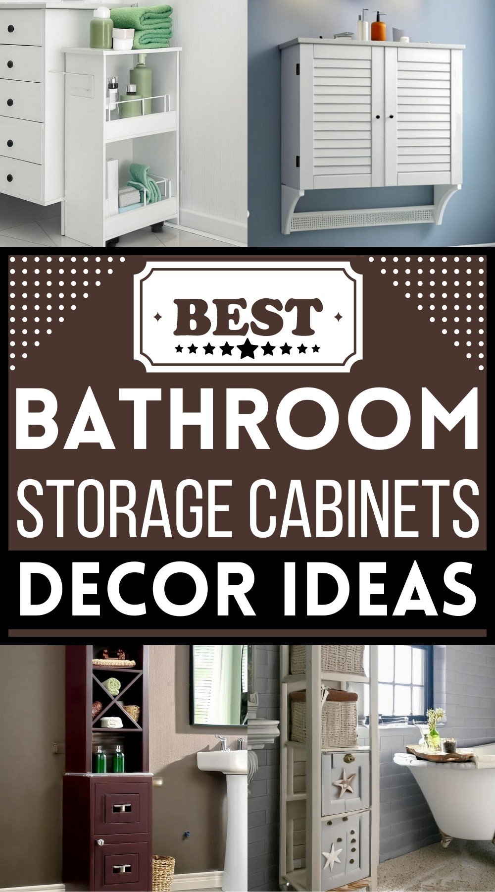 Best Bathroom Storage Cabinets 1