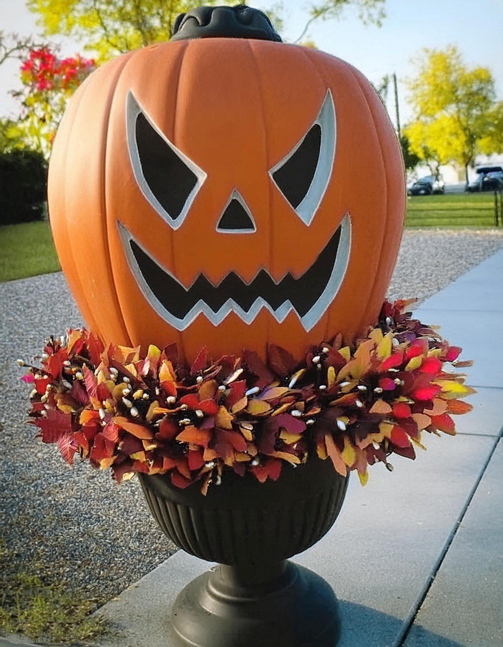 Boost Your Curb Appeal with Large Pumpkin Topiaries