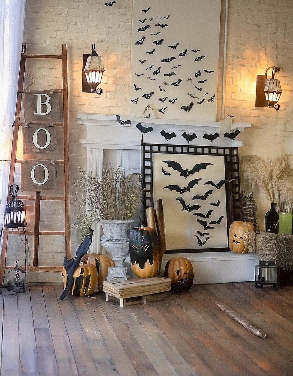 Elevate Your Living Room with Rustic Halloween Decor