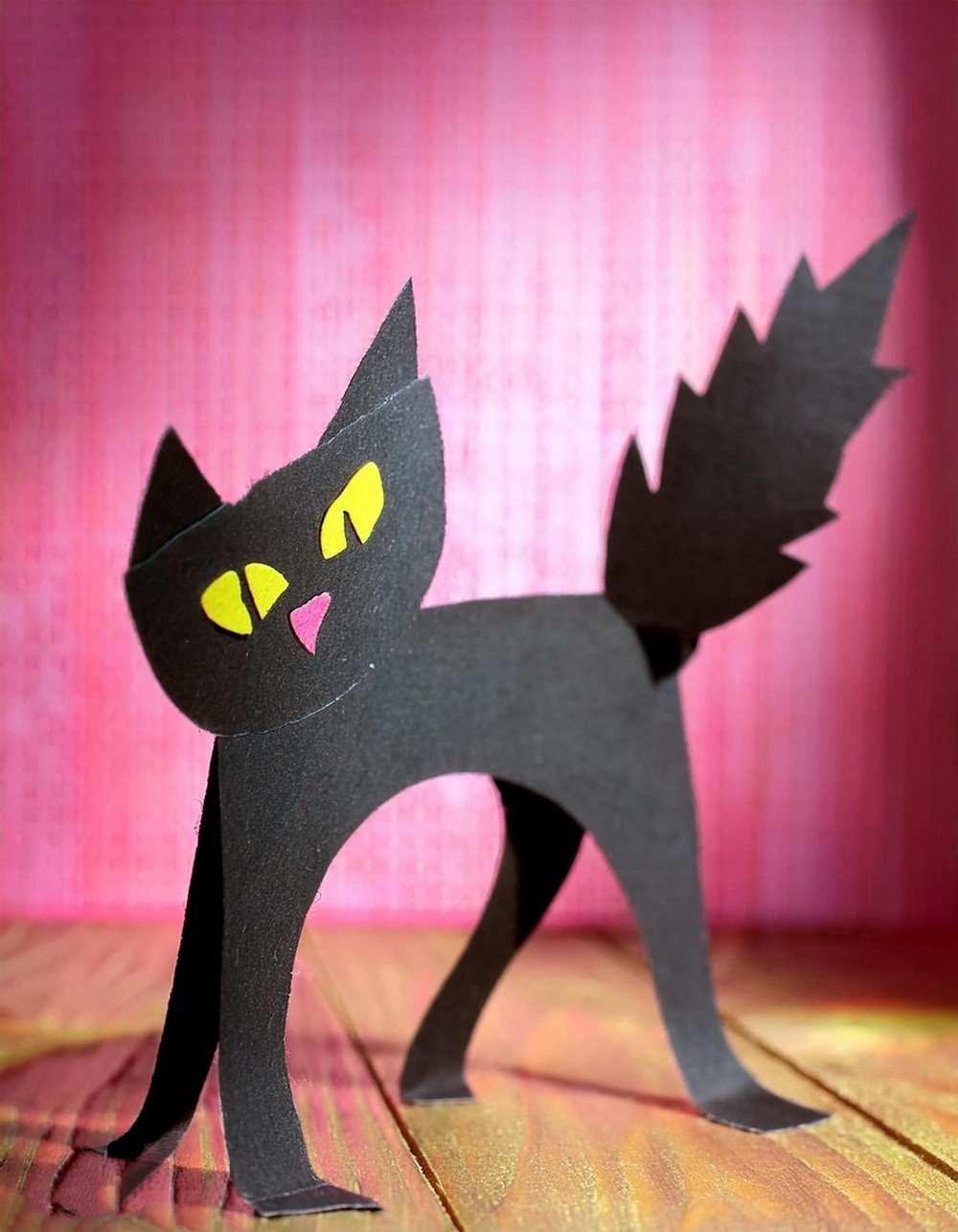 Get Crafty with a Black Paper Cat