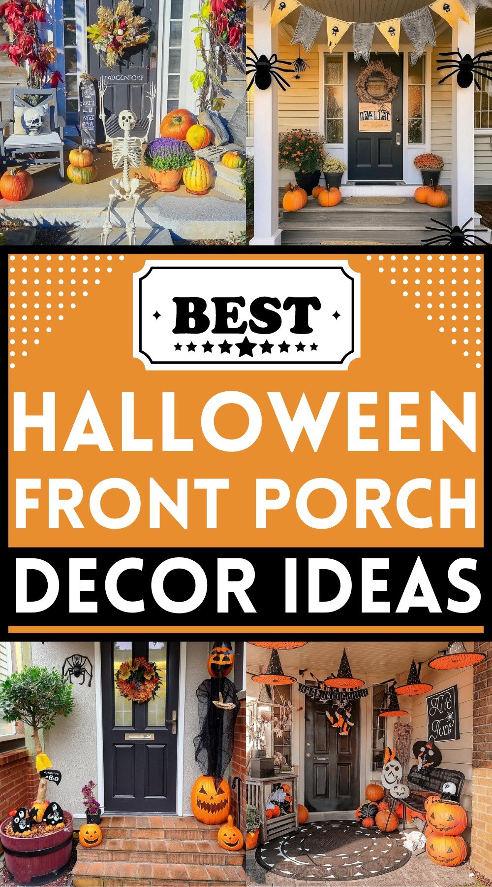 Halloween Front Porch Decoration Ideas