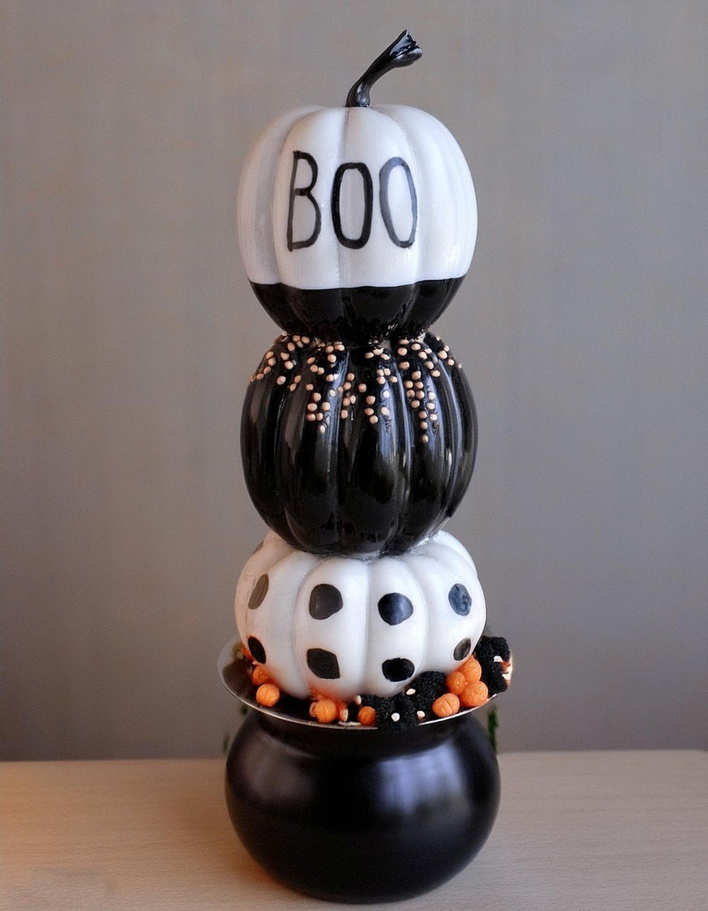 Make a Statement with a DIY Halloween Topiary