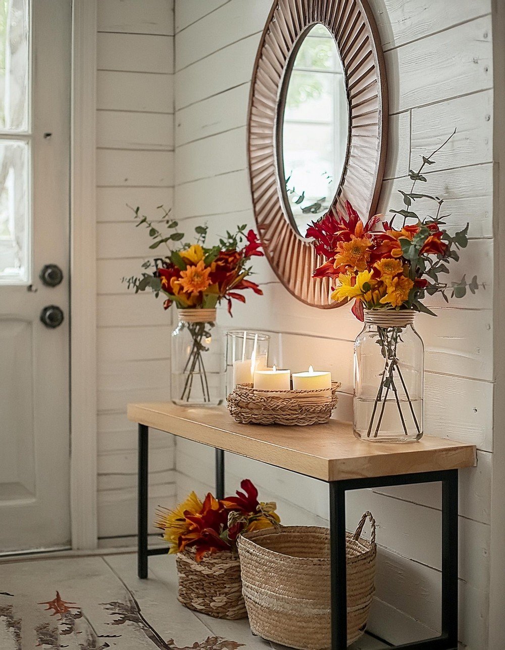 Mason Jar Candle Holders