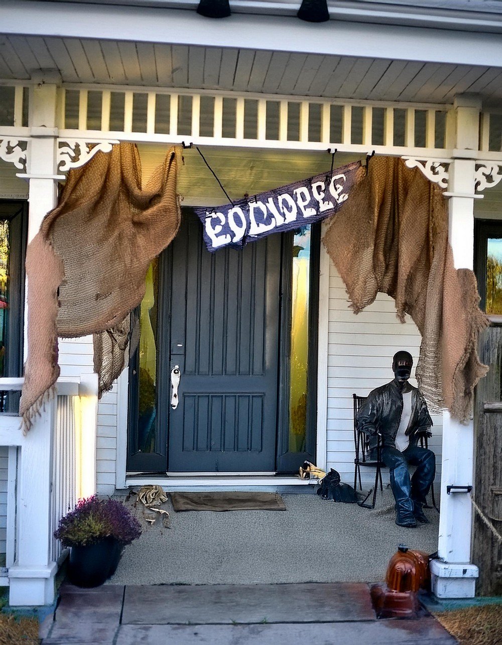 Scare Your Guests this Halloween with Haunted Porch Decor 