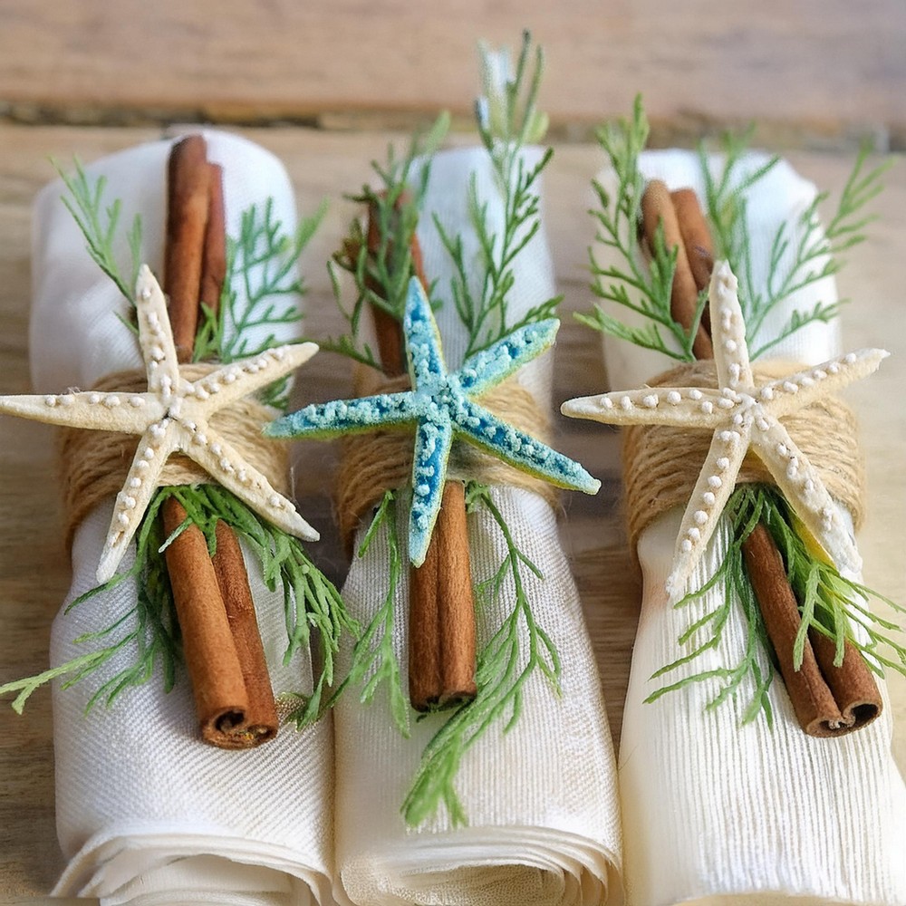 Spice Up Your Christmas Table With A Coastal Napkin Ring