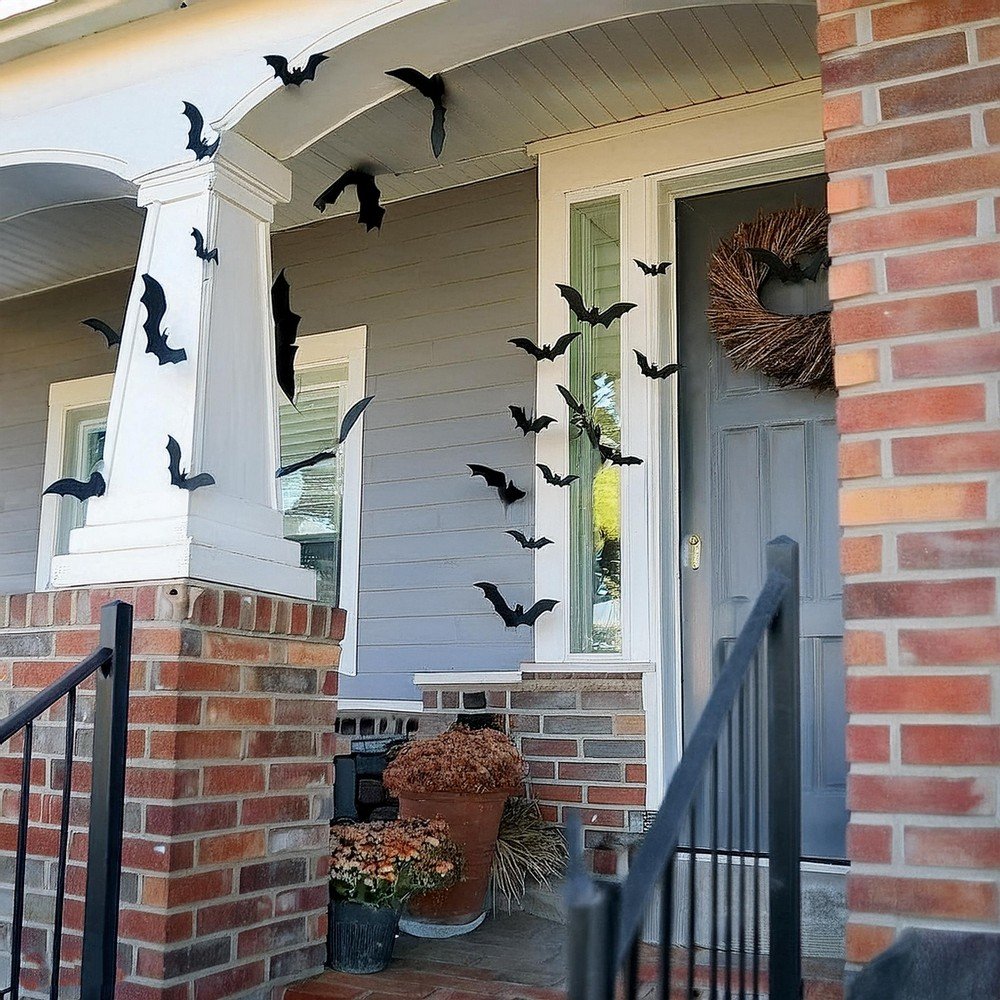 Spook Up Your Porch with Handmade Bats