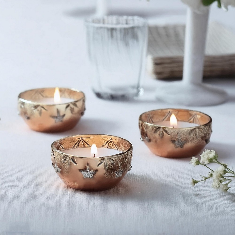 Transform Your Home with Rustic Glass Tea Light Holders