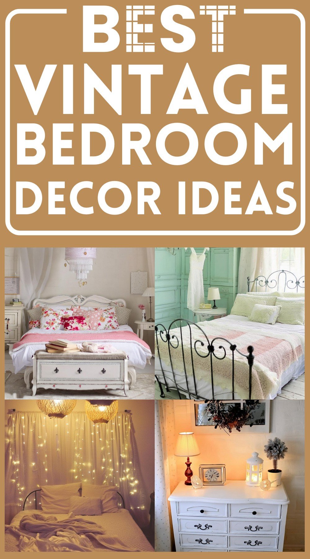 Vintage Bedroom Decor Ideas