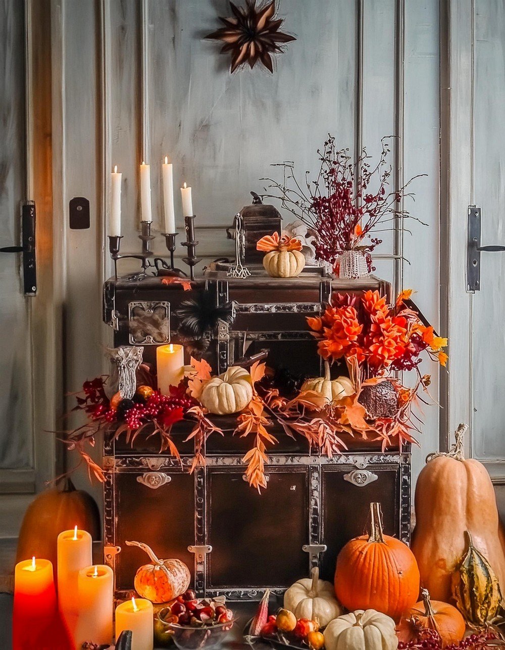 Vintage Chest Display