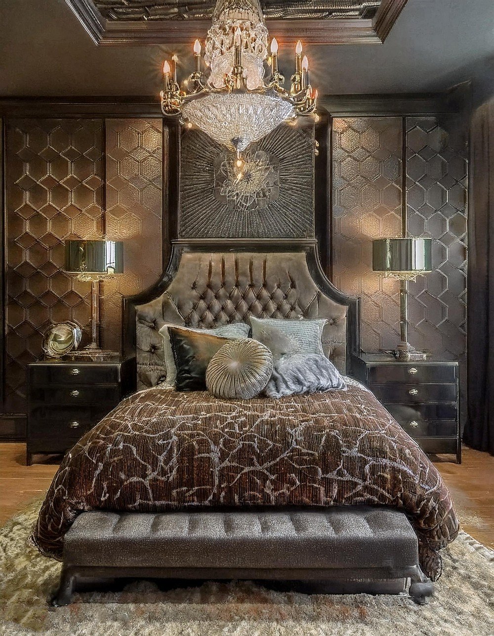 Art Deco Splendor Bedroom