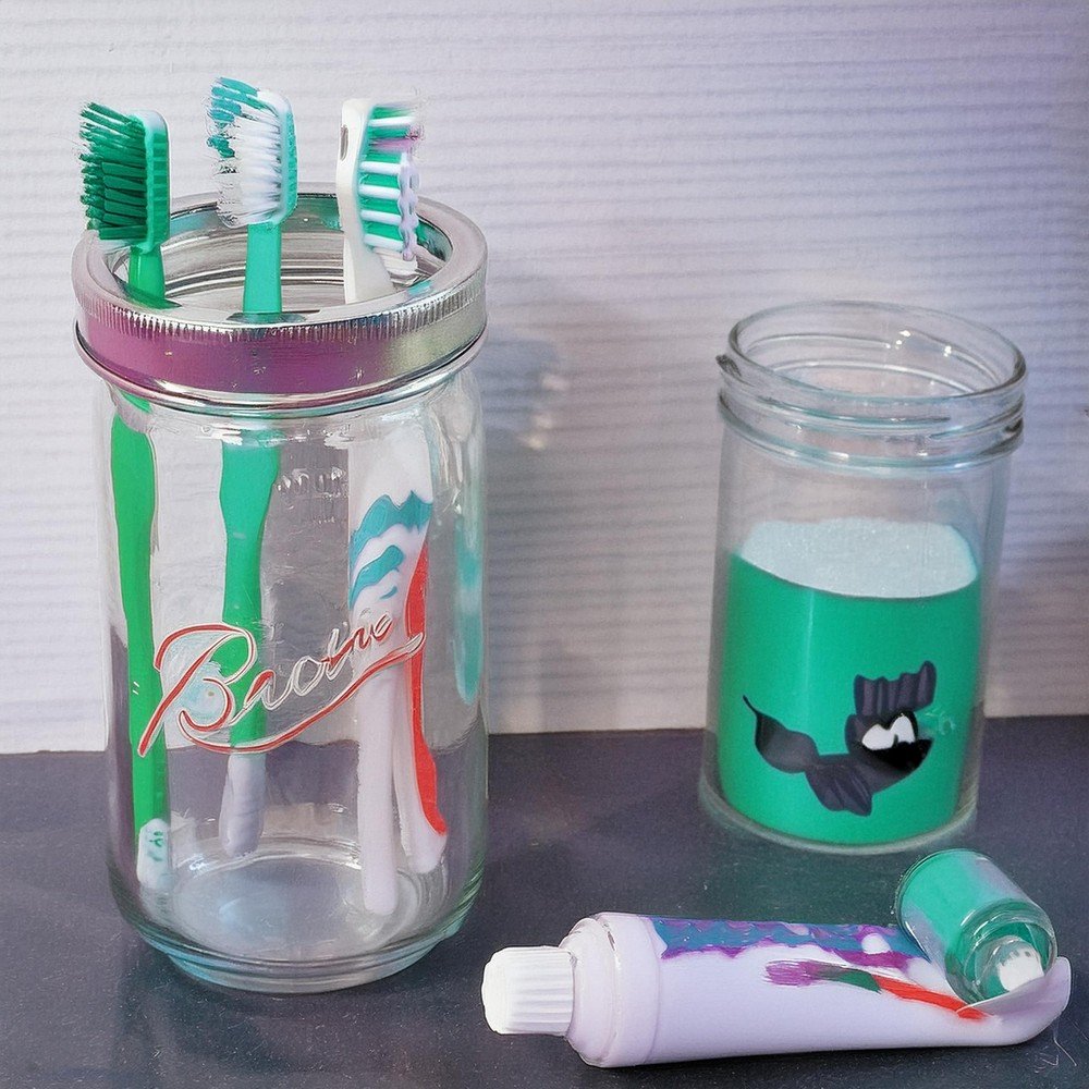 Bathroom Toothbrush Organizer