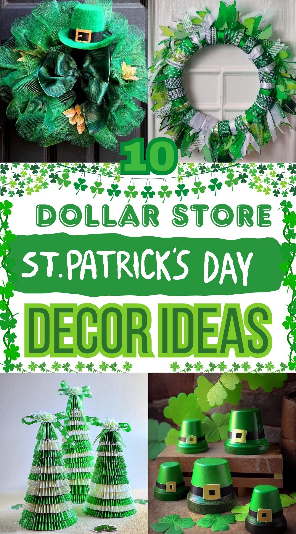 Best Dollar Store St. Patrick’s Day Decor Ideas