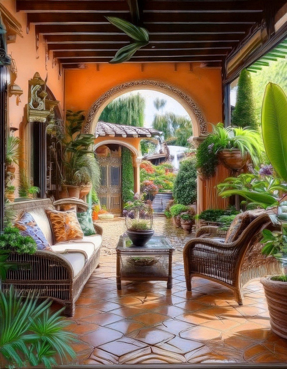 Mediterranean Outdoor Charm