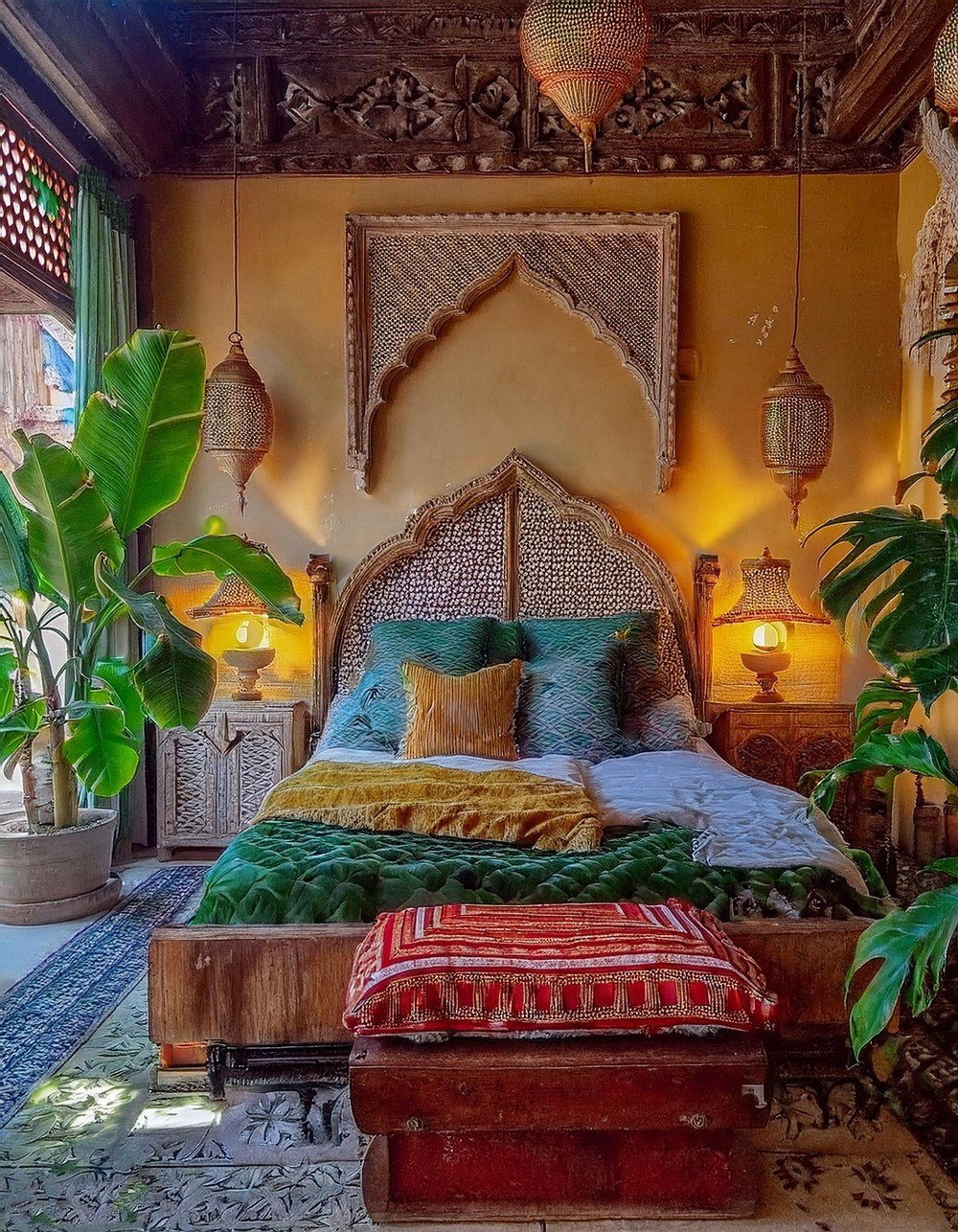 Moroccan Enchantment Bedroom