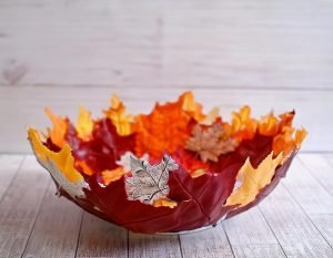 Showcase Your Creativity with a Beautiful Fall Leaf Bowl