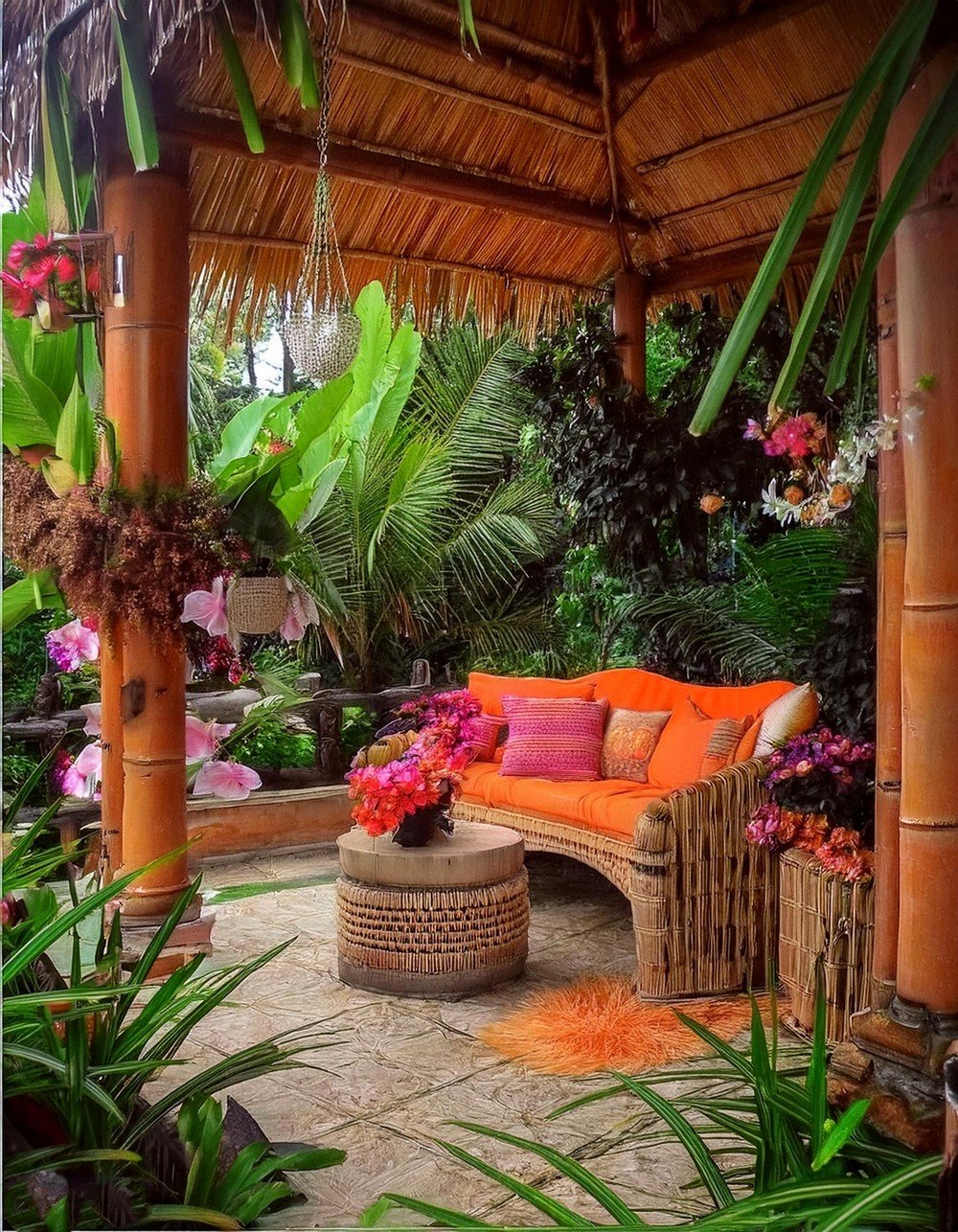 Tropical Outdoor Sanctuary