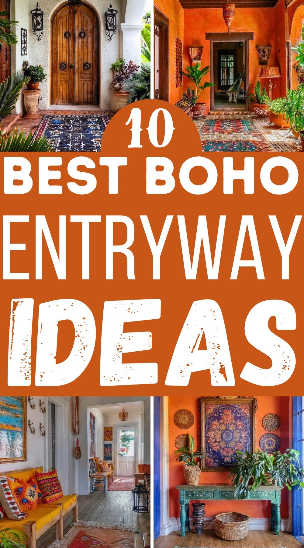 Boho Entryway Ideas