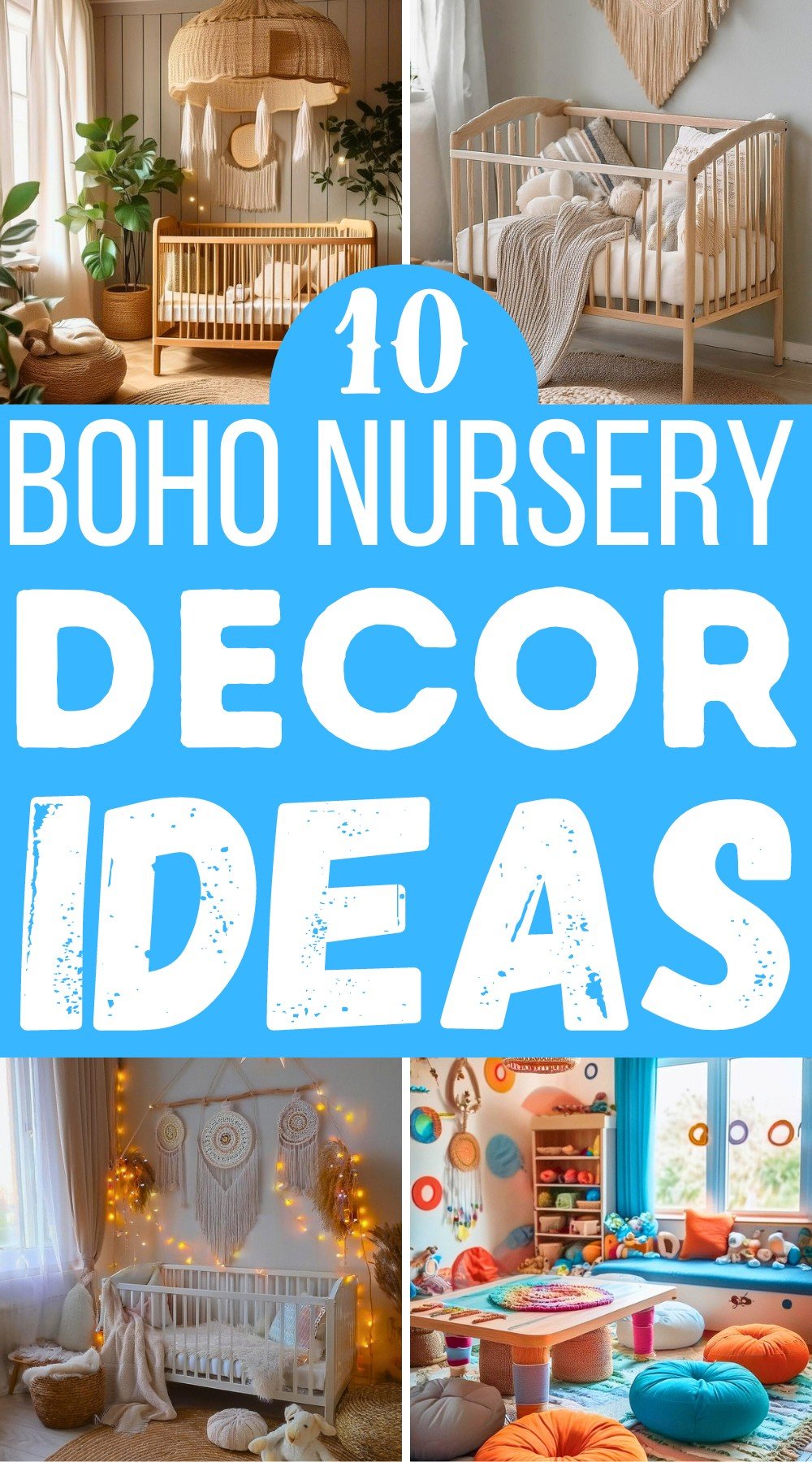 Boho Nursery Decor Ideas