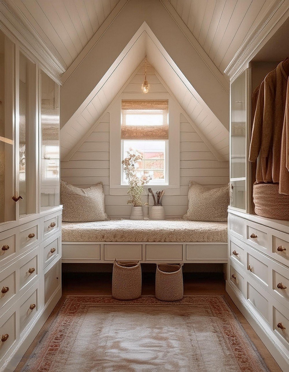 Chic Attic Dressing Area