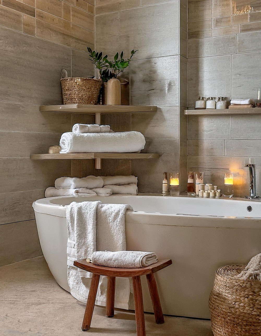 Compact Spa Sanctuaries for Small Bathrooms