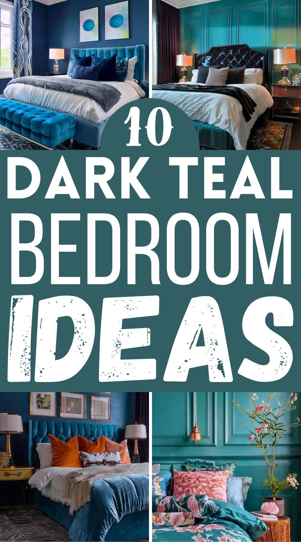 Dark Teal Bedroom Ideas