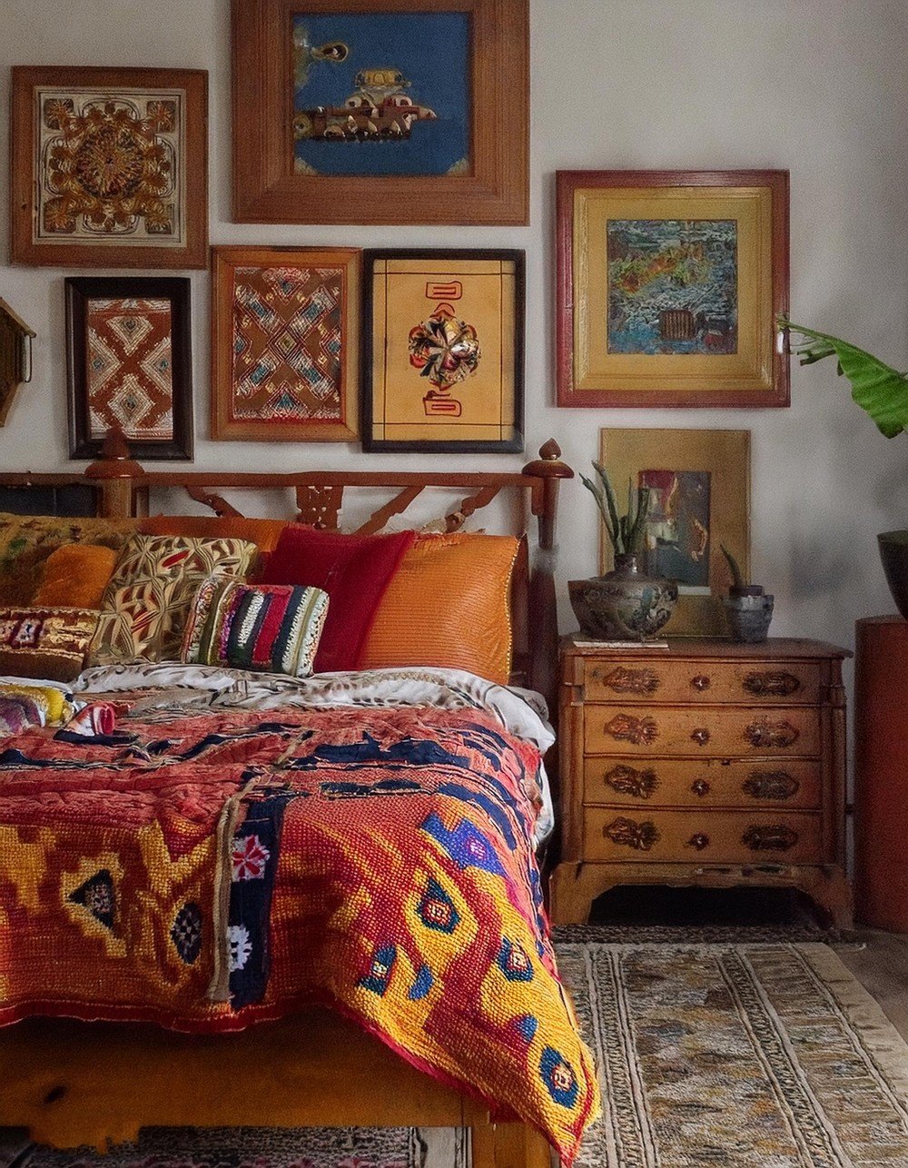 Eclectic Urban Bedroom Escapes