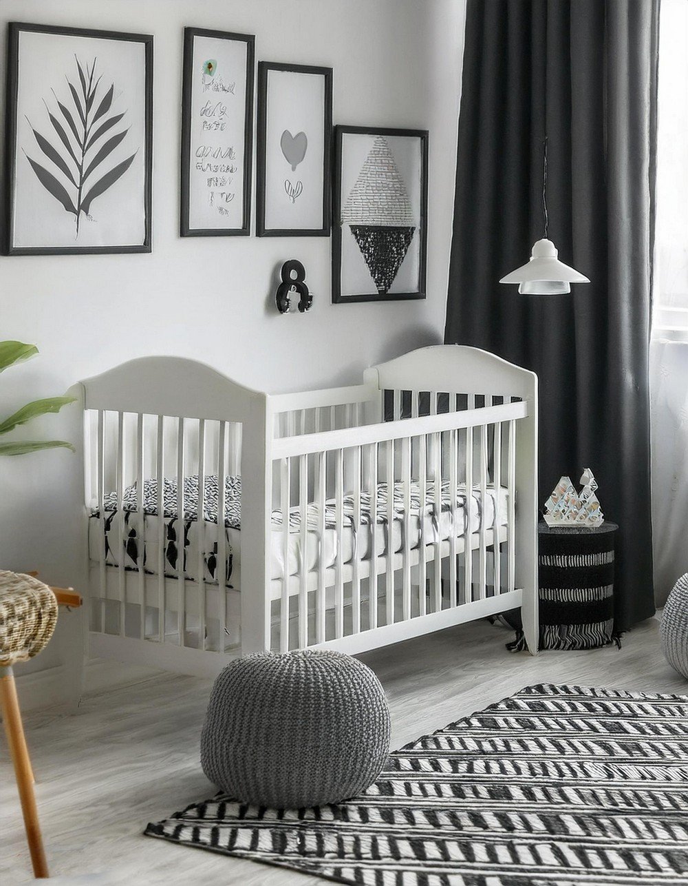 Elegant Monochrome Nursery