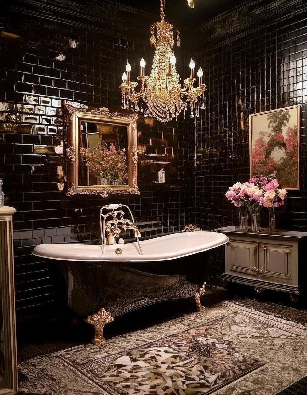 Elegant Urban Glam Bath