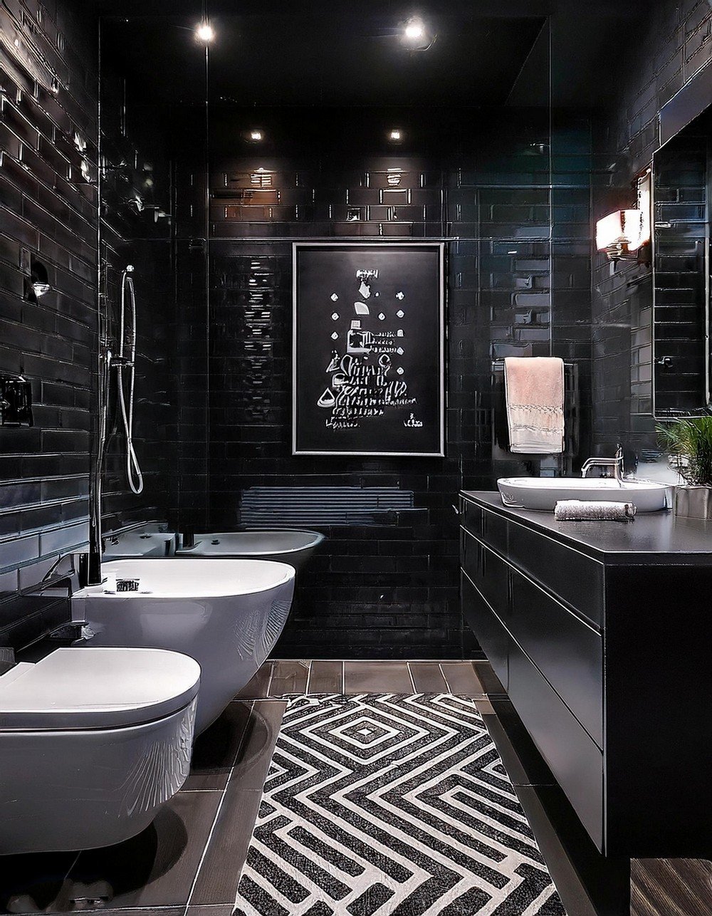 Black and White Urban Elegance