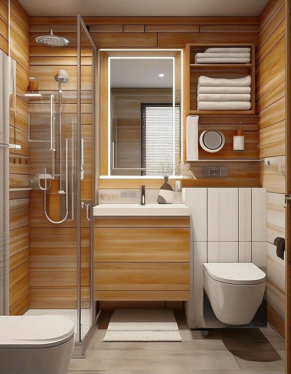 Minimalist Small Bathroom Designs