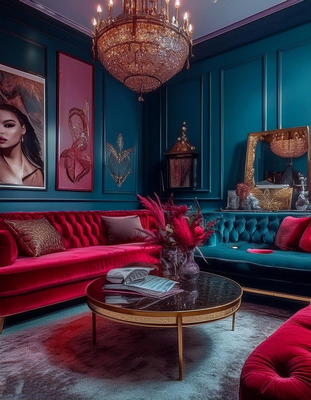 Old Hollywood Glamour Rooms