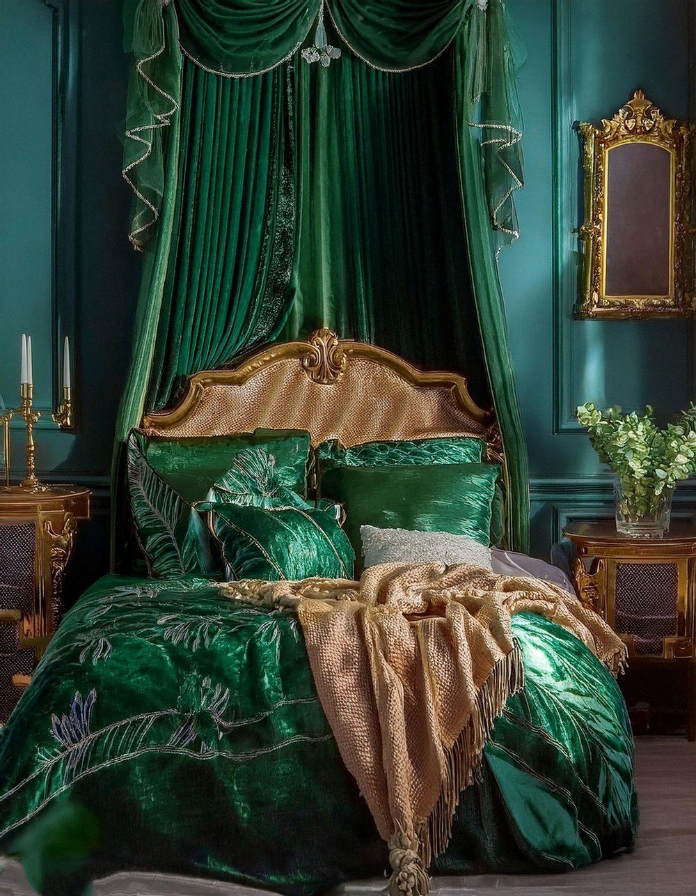 Opulent Teal Indulgence