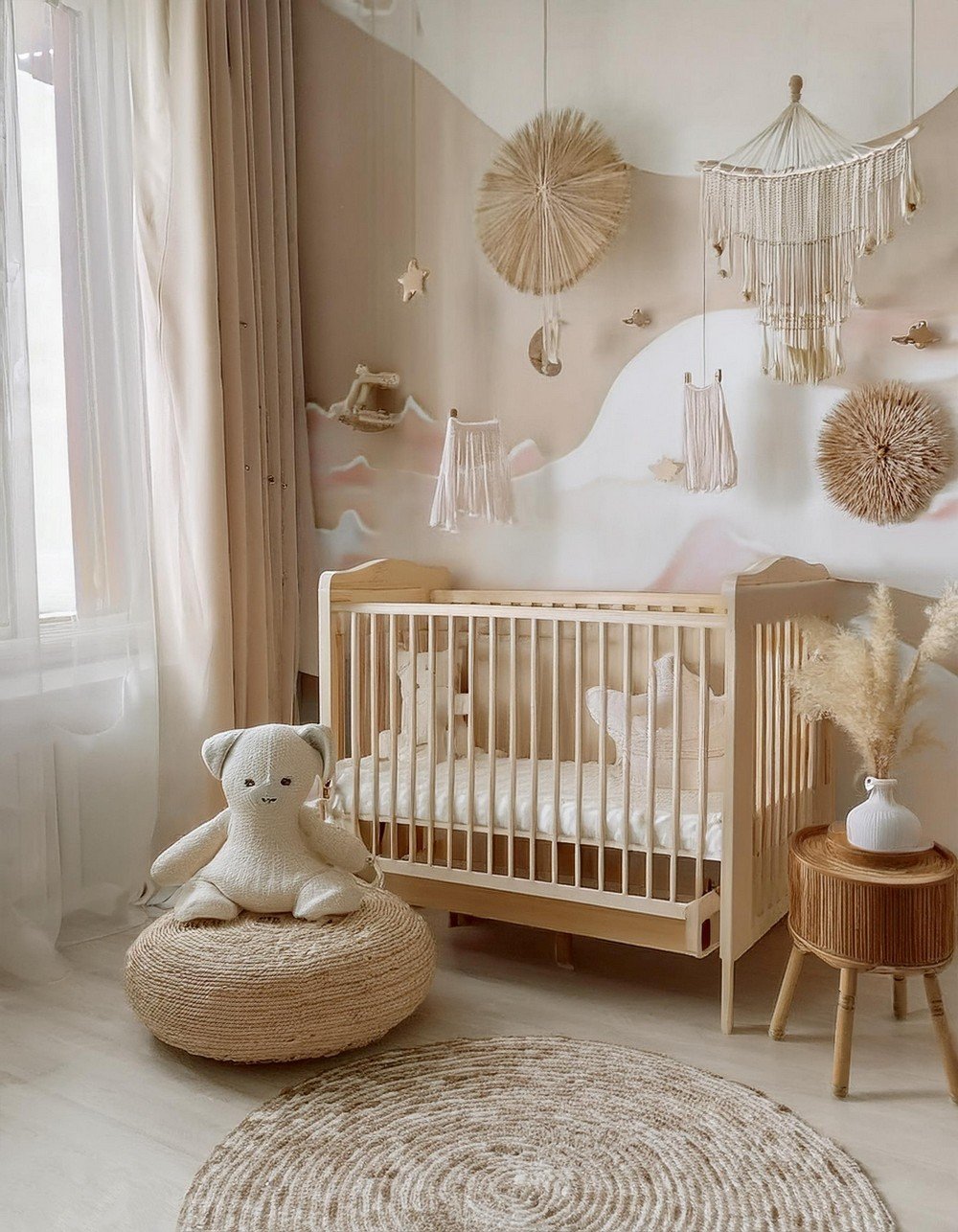 Pastel Boho Infant Room