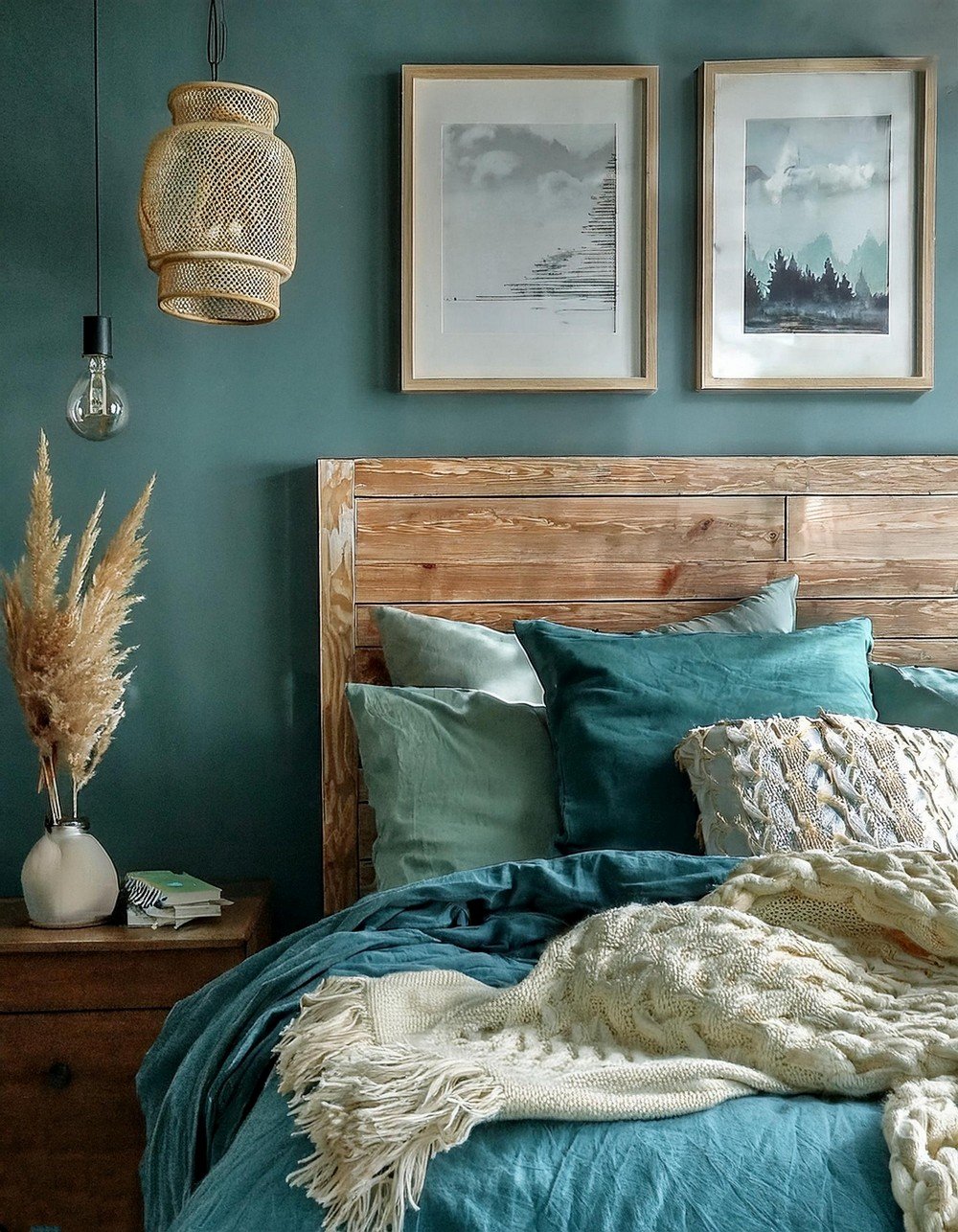 Tranquil Teal Chamber