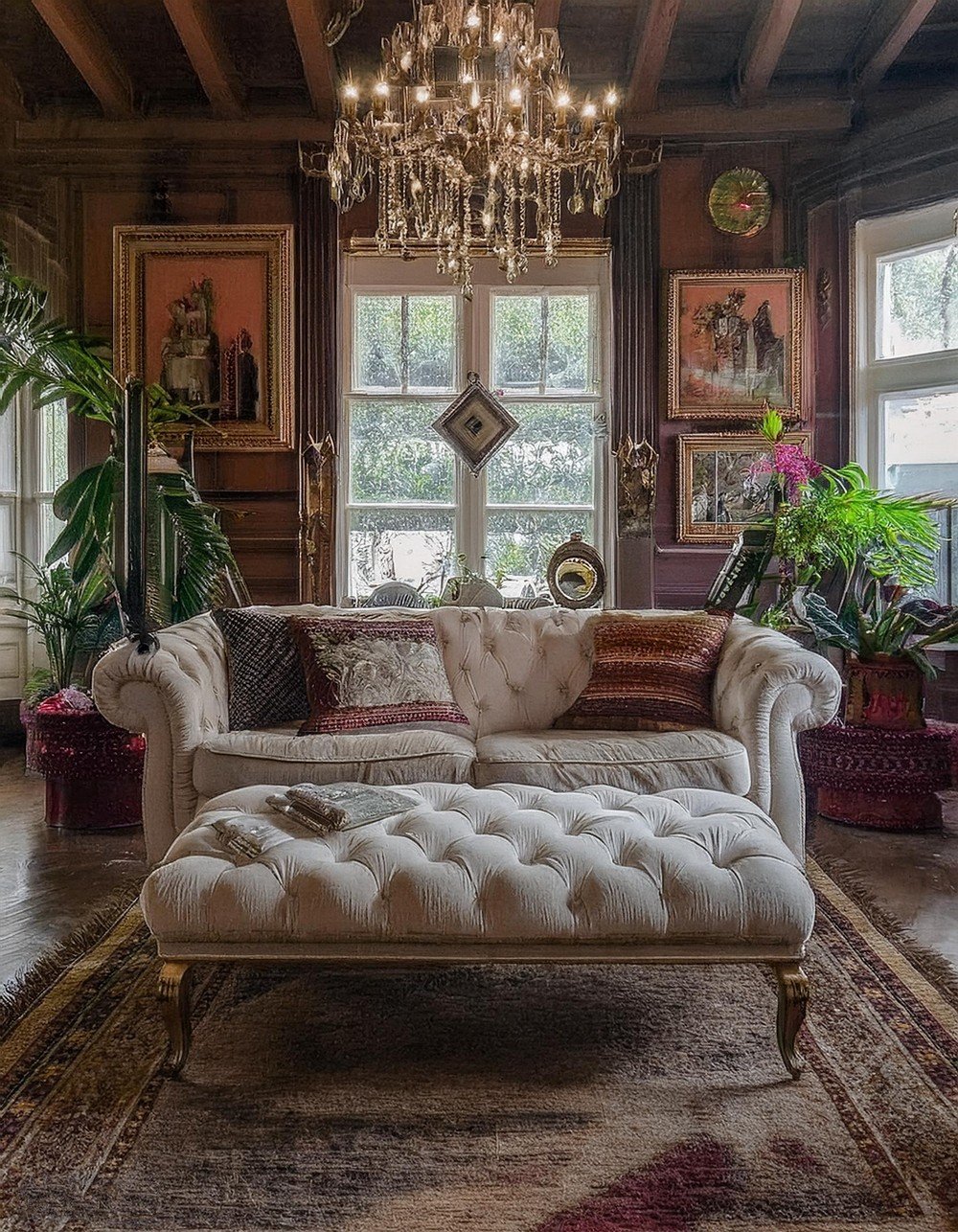 Vintage Boho Elegance Lounge