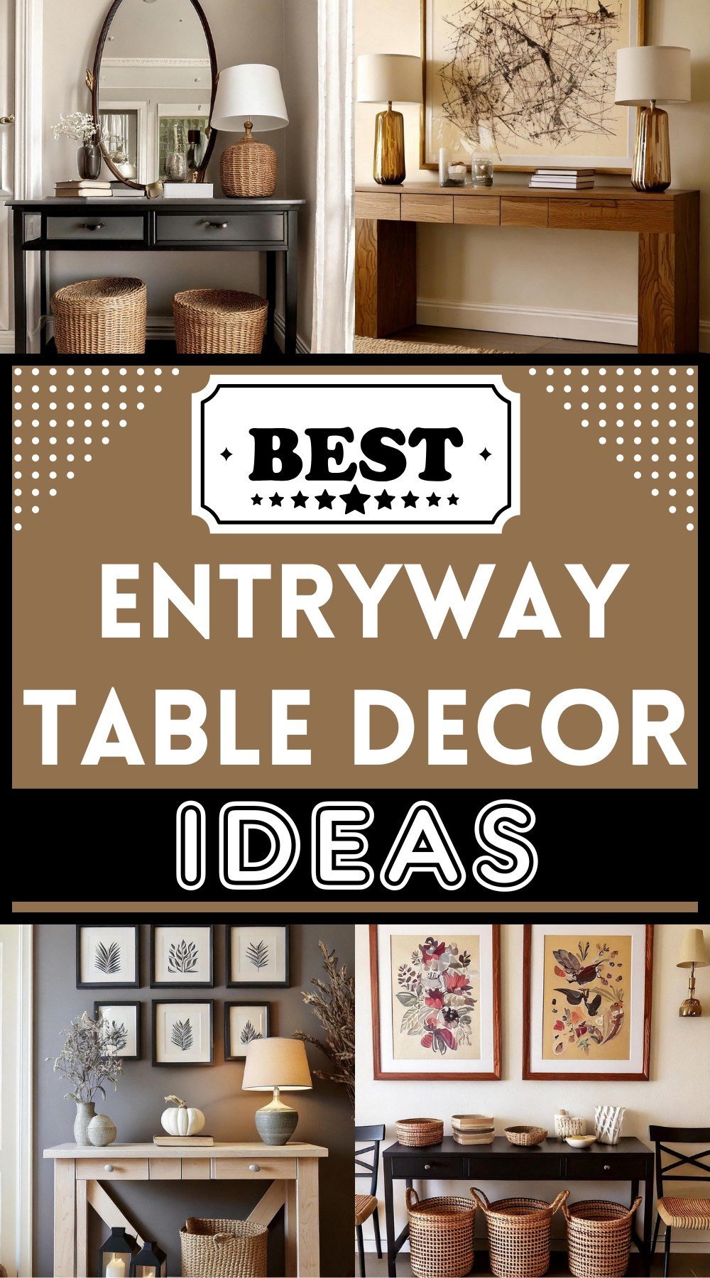 Beautiful Entryway Table Decor Ideas