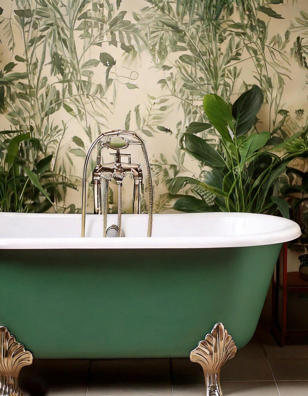 Botanical Elegance With Vintage Touches