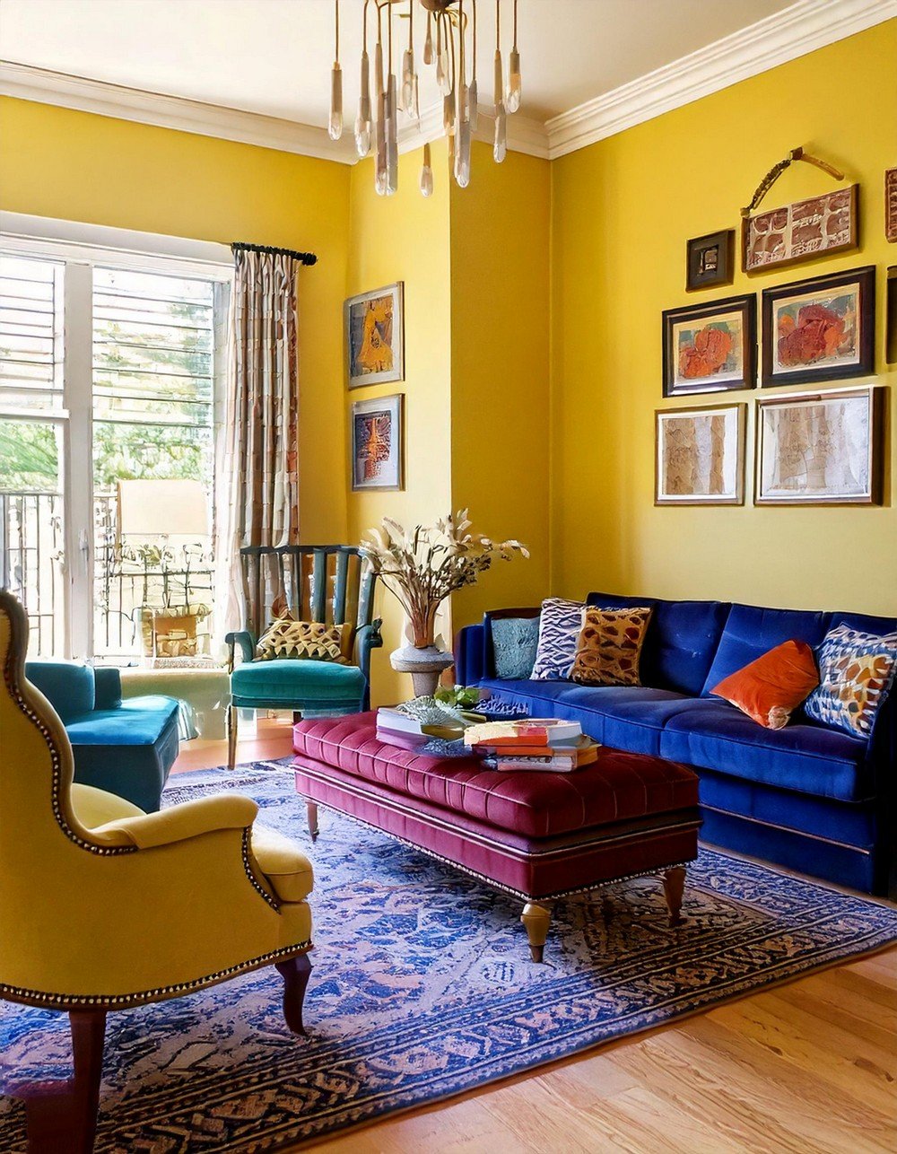 Brighten with Mustard Yellow