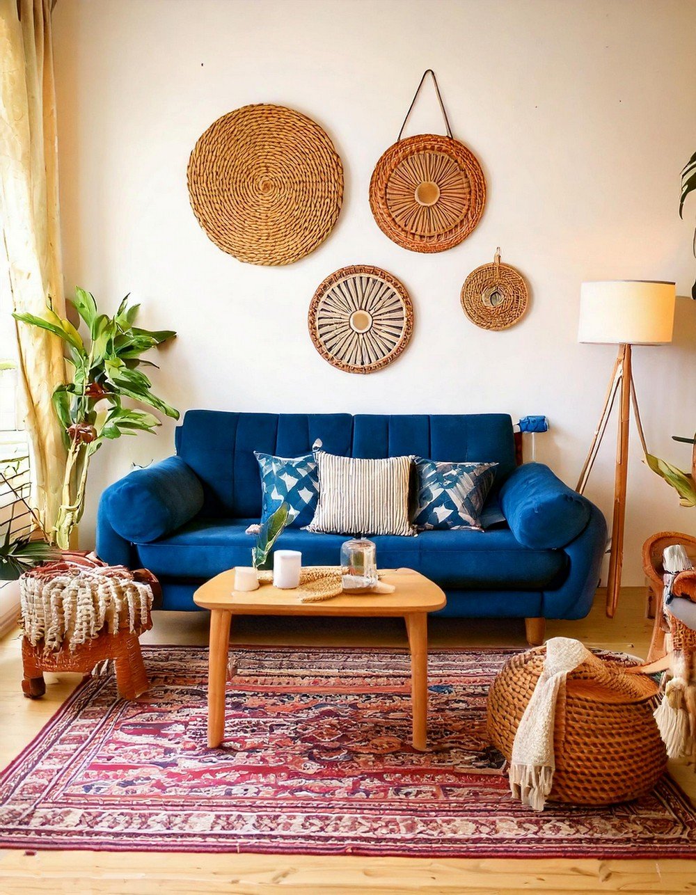 Bring in Boho Charm with Woven Wall Decor