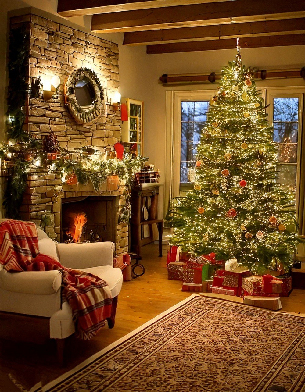 Cozy Hearth And Christmas Charm