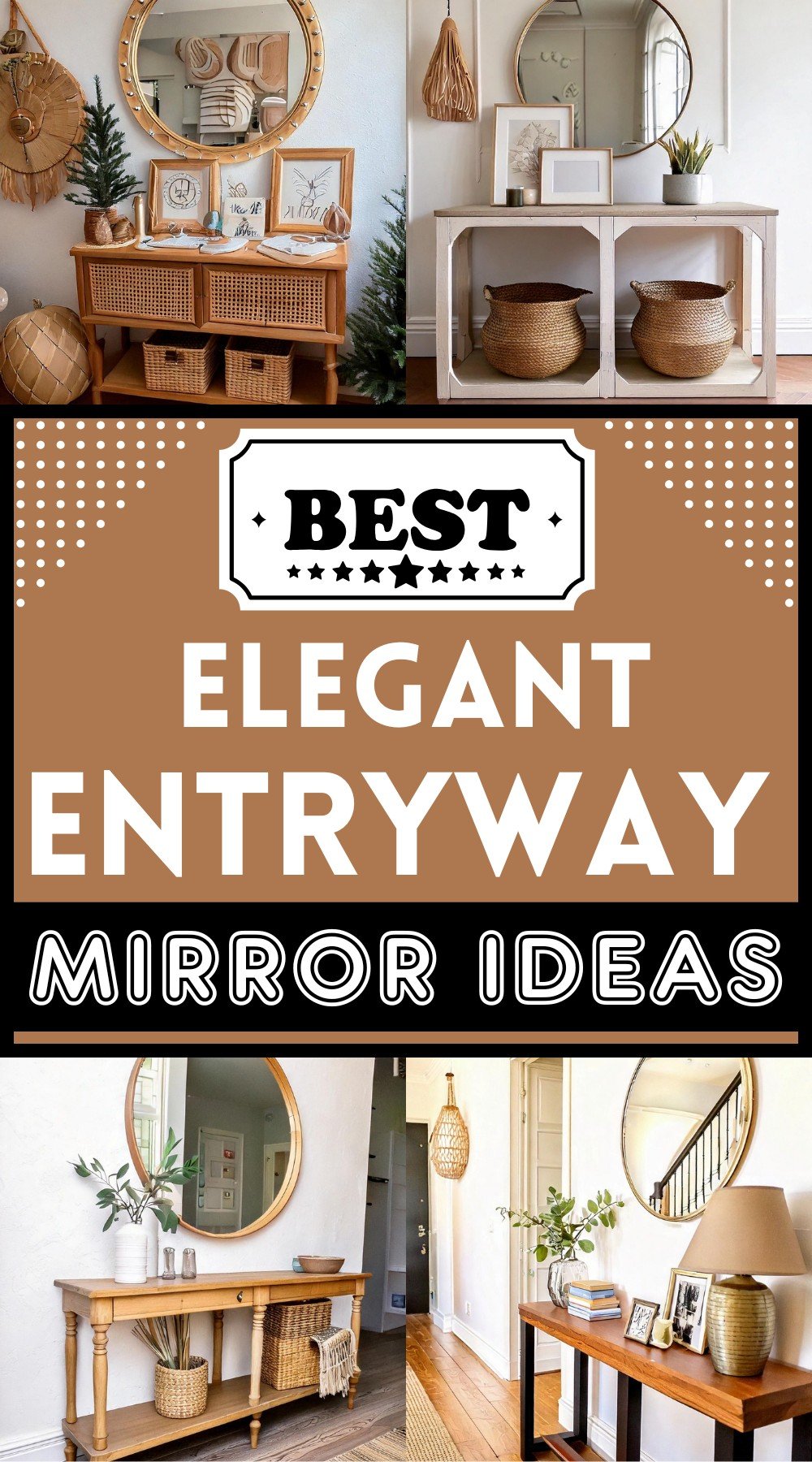 Elegant Entryway Mirror Ideas