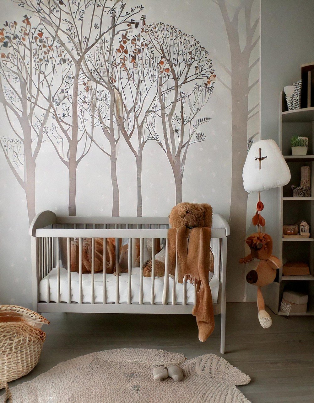 Enchanted Forest Grey Nursery