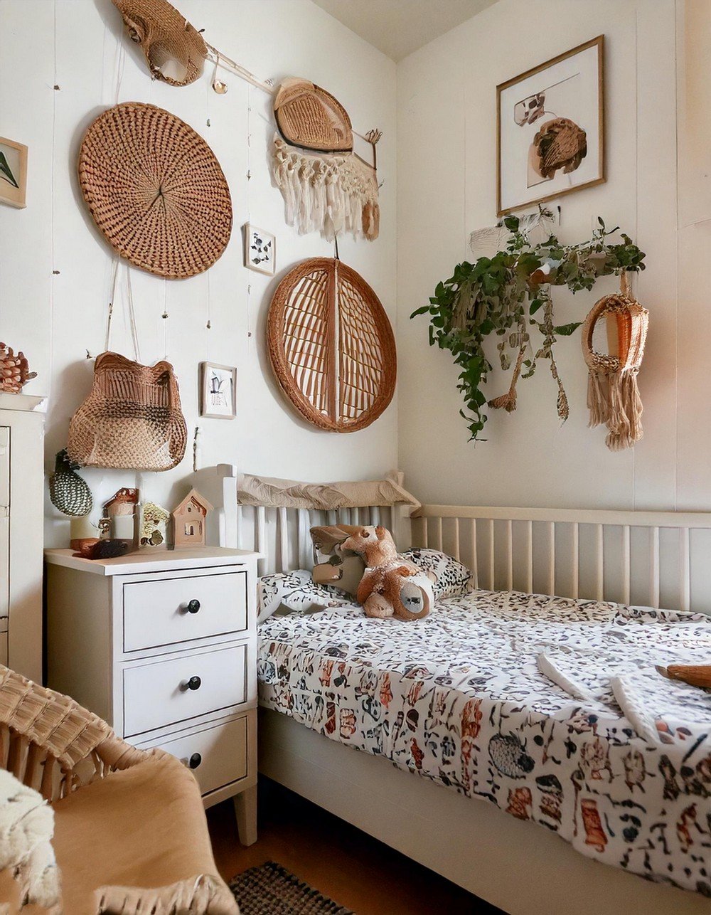 Maximize Small Spaces with Woodland-Inspired Wall Decor