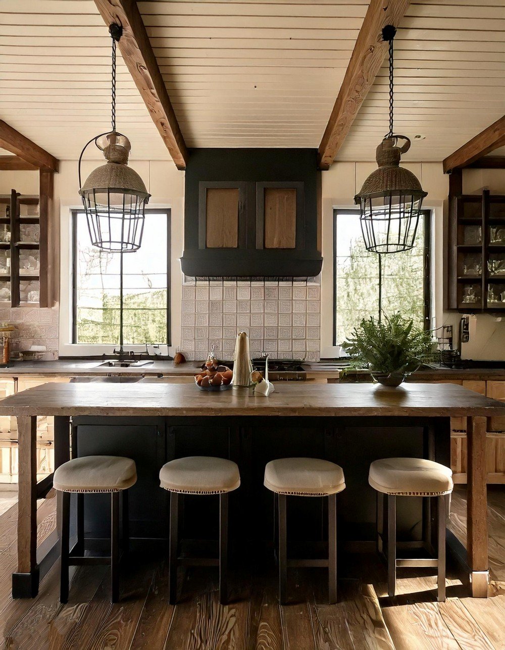 Monochrome Modern Farmhouse